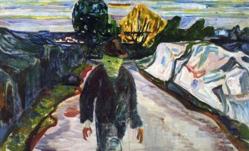 el asesino 1910 Edvard Munch Pinturas al óleo